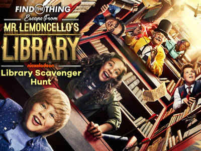 Escape from Mr. Lemoncello’s Library: Library Scavenger Hunt