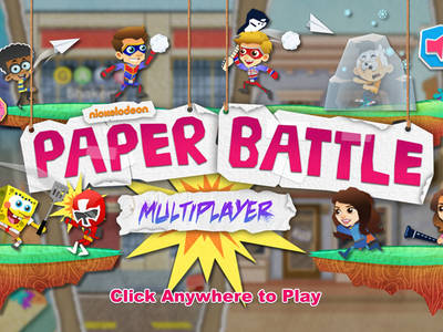 Nickelodeon Paper Battle