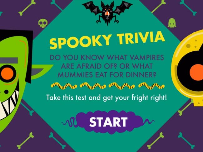 Nickelodeon: Το ανατριχιαστικό κουίζ – Halloween Spooky Trivia!